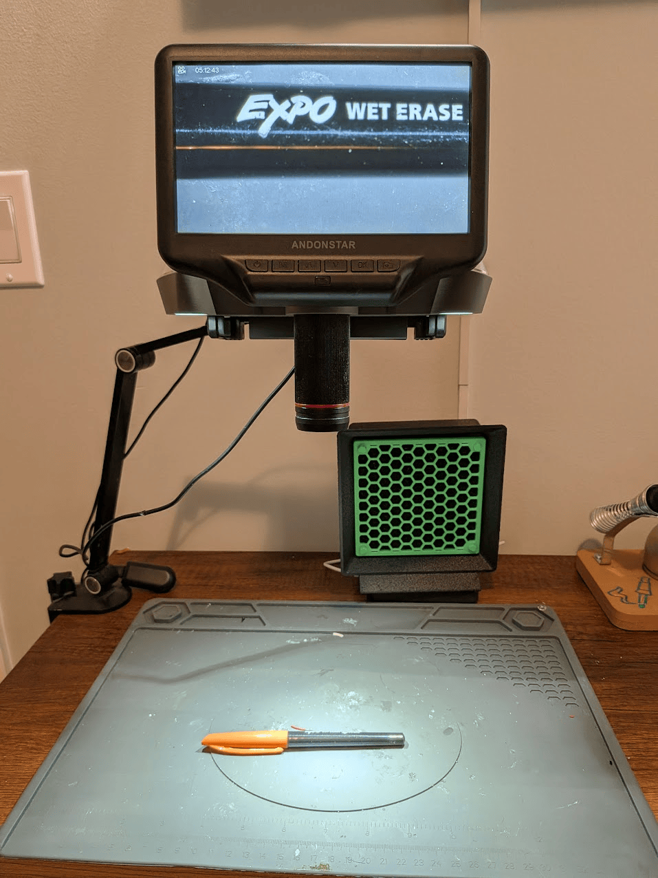 Microscope Soldering Mount